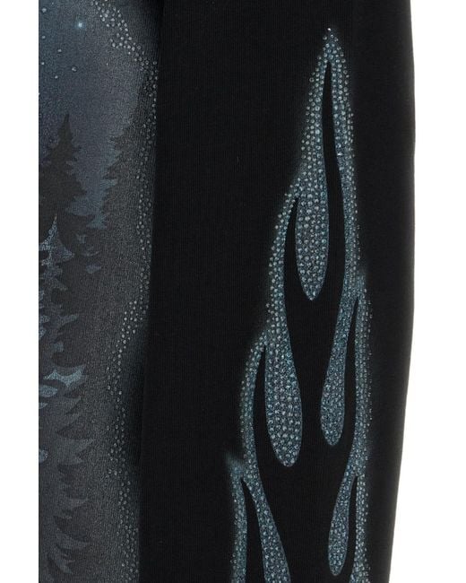 Amiri Black Cotton T-Shirt for men