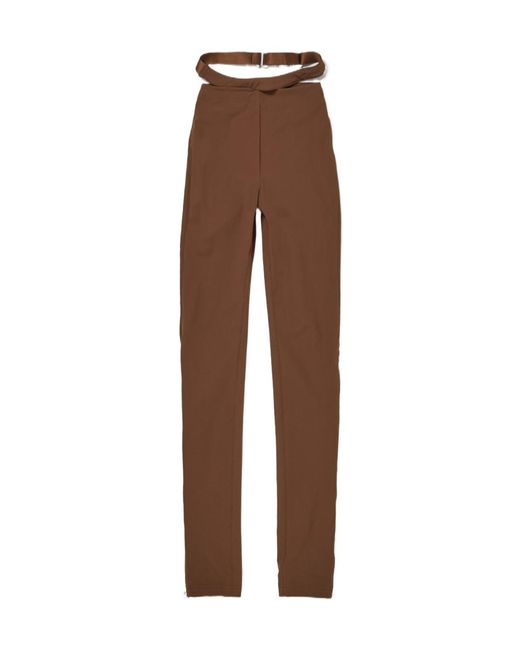Nike Brown X Jacquemus Slim Fit Trousers