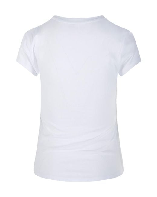 Isabel Marant White Isabel Marant Maelie Ruched Detailed T-Shirt
