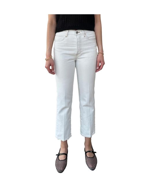FRAME White Five-Pockets Jeans