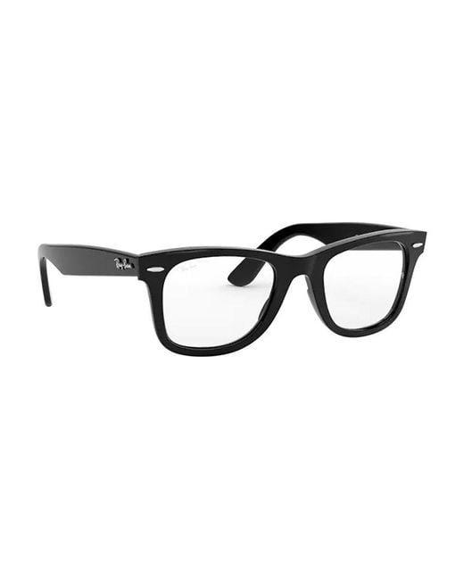Ray-Ban White Wayfarer Ease Square Frame Glasses for men