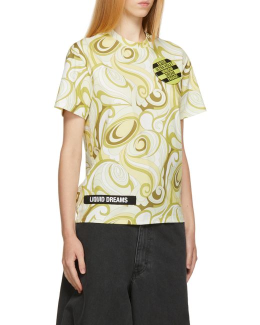 Raf Simons Metallic Print T-Shirt