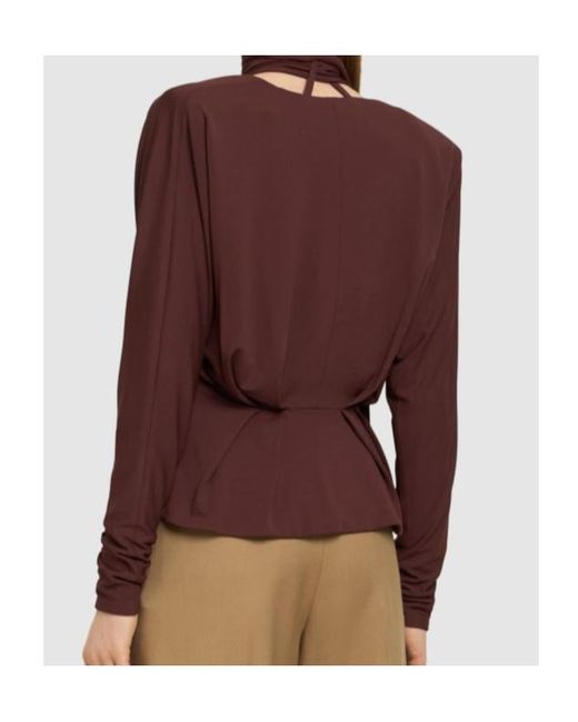Alexandre Vauthier Purple Long-Sleeved Casual Jacket