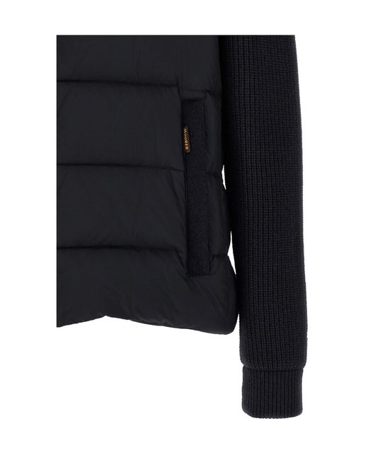 Moorer Black Jesse-Stp Bomber Jacket for men