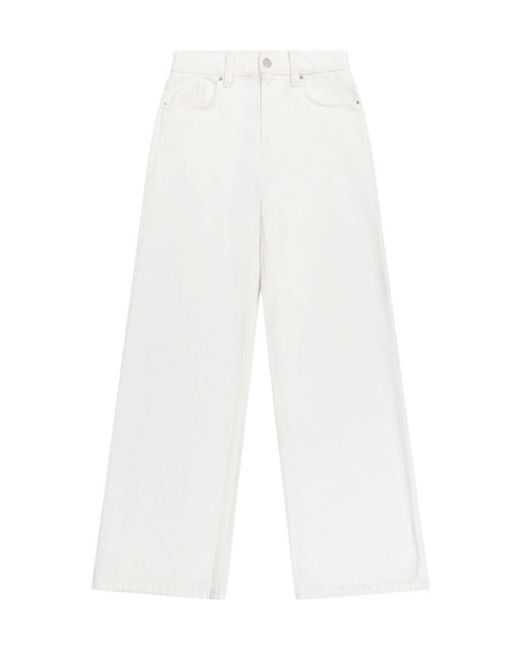 Axel Arigato White Belt-Loop Jeans
