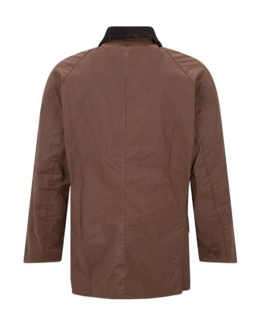 Barbour Brown Ashby Wax Jacket for men