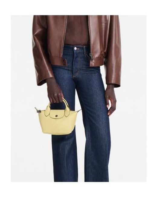 Longchamp Metallic Le Pliage Xtra Xs Handbag
