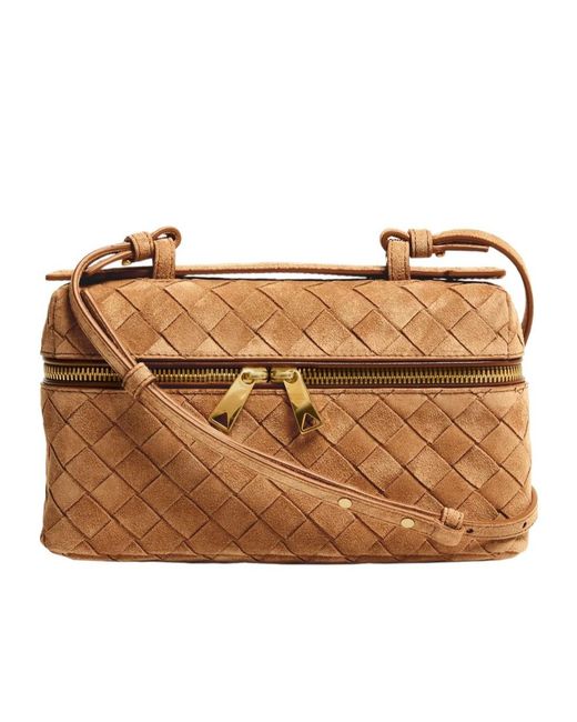 Bottega Veneta Brown Bang Bang Vanity Case