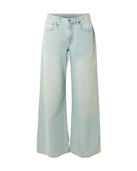 R13 Blue Flared Jeans