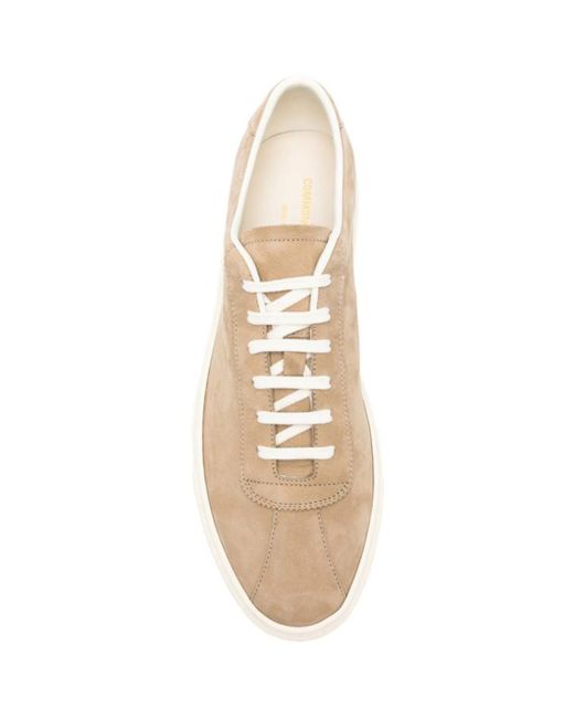 Common Projects Natural Round-Toe Low-Top Sneakers for men