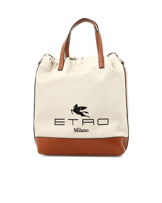 Etro Natural Crown Me Sac Bag