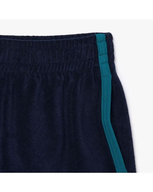 Lacoste Blue Fresh And Versatile Casual Shorts