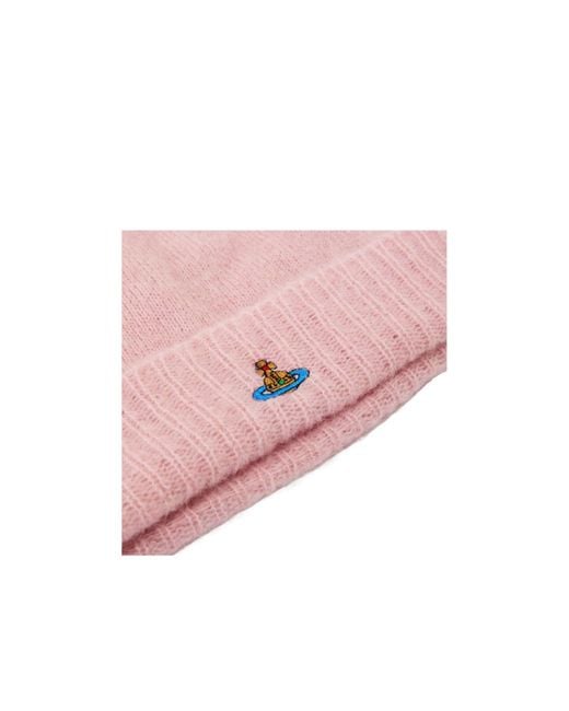 Vivienne Westwood Pink Fluffy Beanie