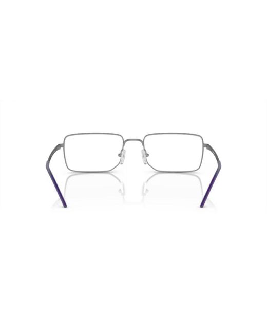 Emporio Armani White Rectangular Flat Mirror for men