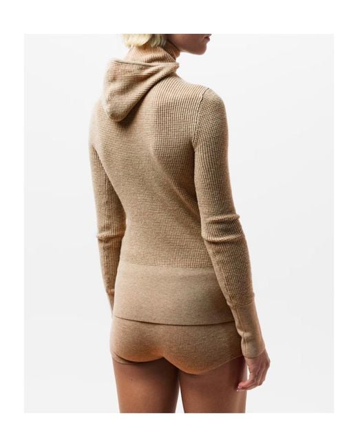 Fear Of God Natural Ribbed Knit Flat-Leg Shorts