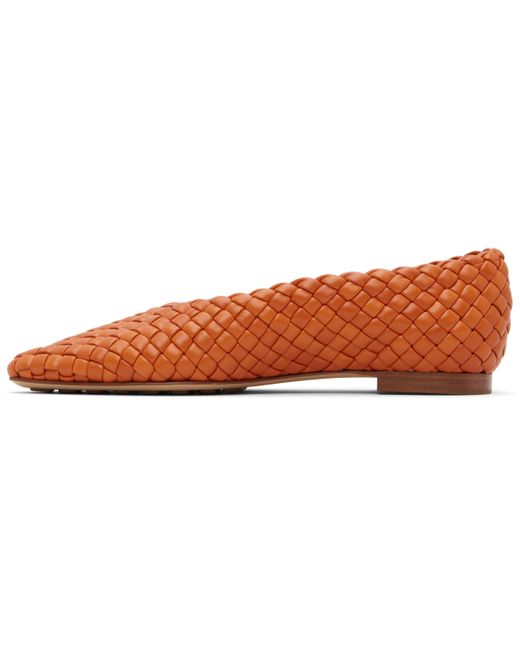 Bottega Veneta Brown Ofia Ballet Flats