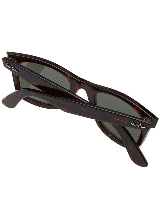 Ray-Ban Gray Wayfarer Square-Frame Sunglasses