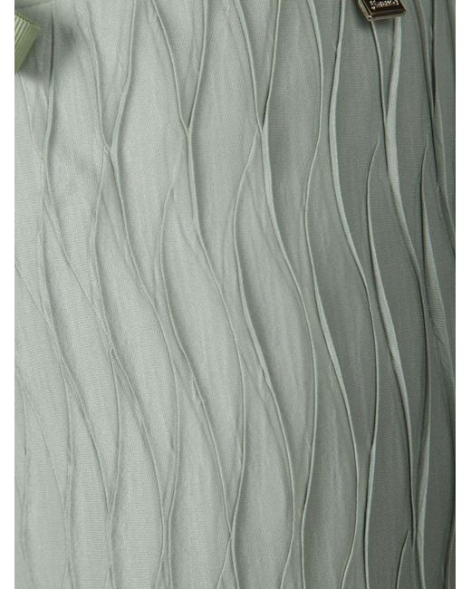 Herno Gray Wrinkled-Effect Trousers