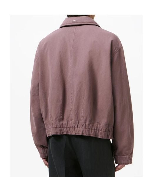 Our Legacy Brown Command Zipped Bomber Jacket for men