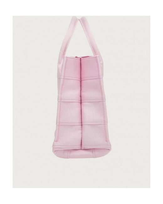 Ferragamo Pink Ferragamo Signature Small Tote Bag
