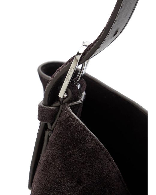 Totême Black Belted Tote