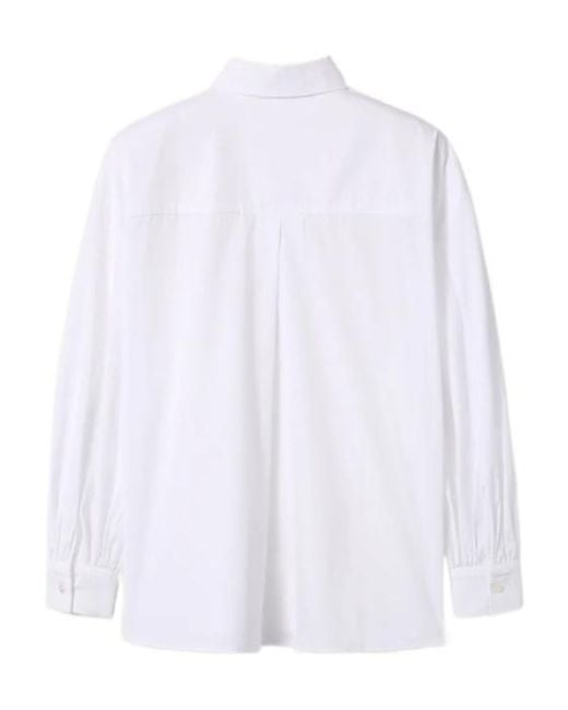 LaDoubleJ White Poet Shirt
