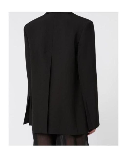 Sportmax Black Tenuta Double-Lapel Blazer