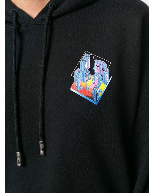 Off-White c/o Virgil Abloh Black Microenvironment Crop Hoodie