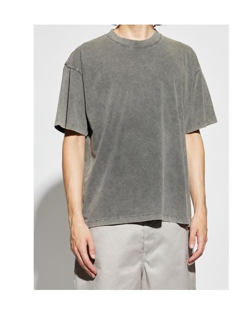 Represent Gray Short Sleeve T-Shirt for men