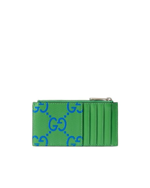 Gucci Green Logo Wallet for men