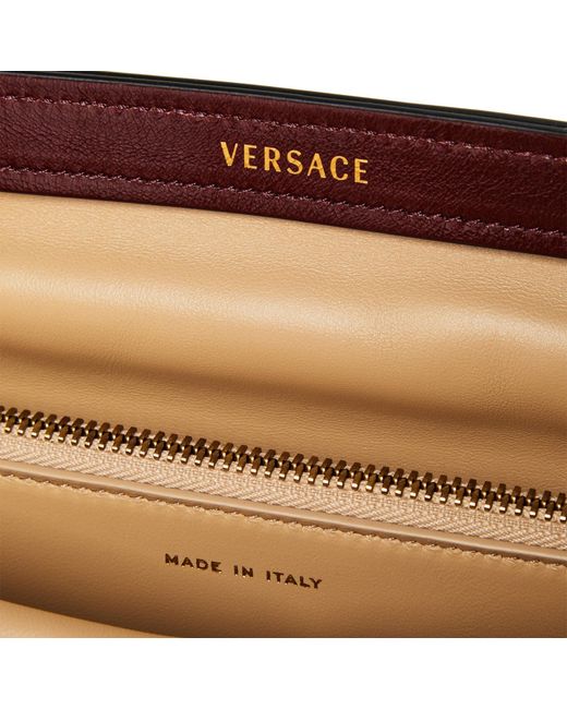 Versace Black Solid Color Shoulder Bag