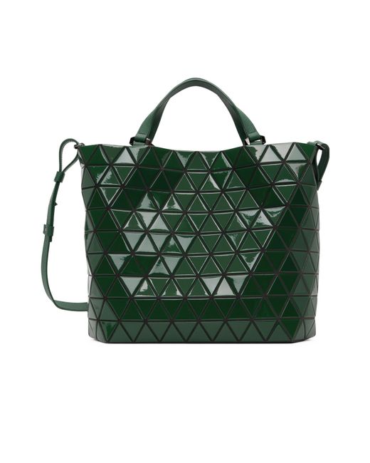 Issey Miyake Green Crystal Gloss Shoulder Bag