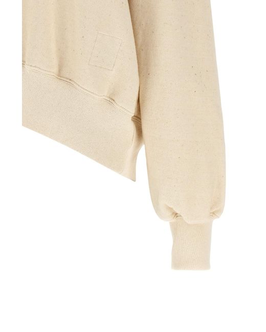 Rick Owens Natural Tecsweat Sweatshirt