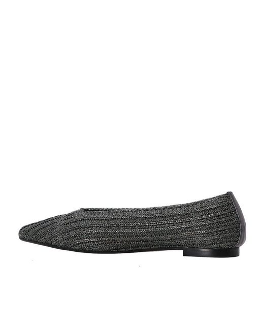 Castaner Brown Ballet Flats