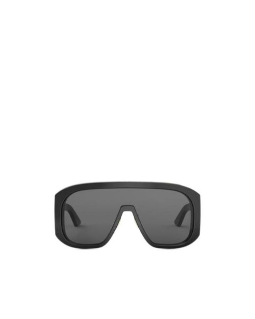 Dior Gray Eyewear Graphique M2U Shield Sunglasses