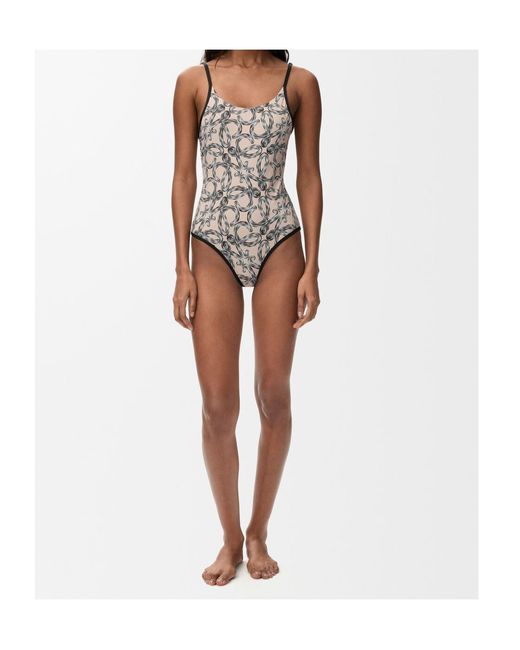 Loewe Multicolor Sleeveless One-Piece Swimsuit