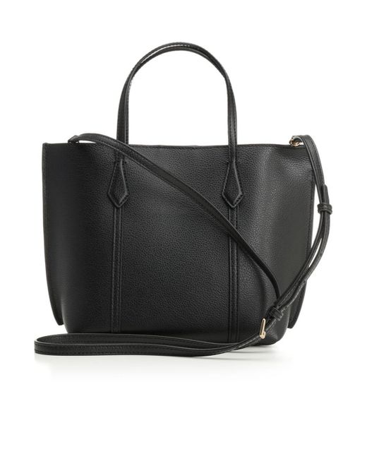 Tory Burch Black Double Handle Shoulder Bag