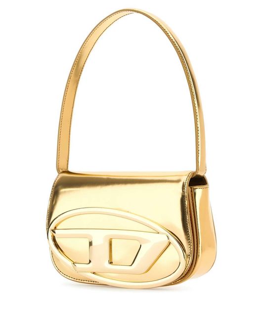 DIESEL Metallic 1Dr-Iconic Mirrored Shoulder Bag