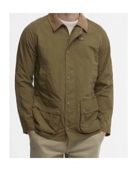 Barbour Green Ashby Showerproof Jacket for men