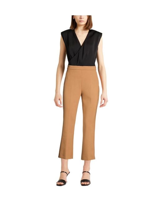Max Mara Natural Comfortable Stretch Slim-Fit Dress Pants