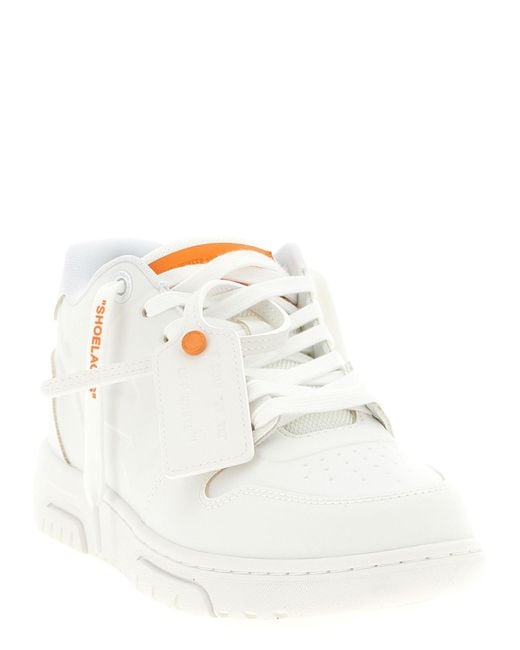 Off-White c/o Virgil Abloh White Out Of Office Lace-Up Sneakers for men