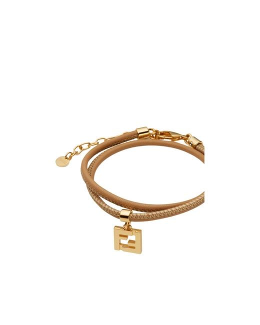 Fendi Metallic Forever Bracelet