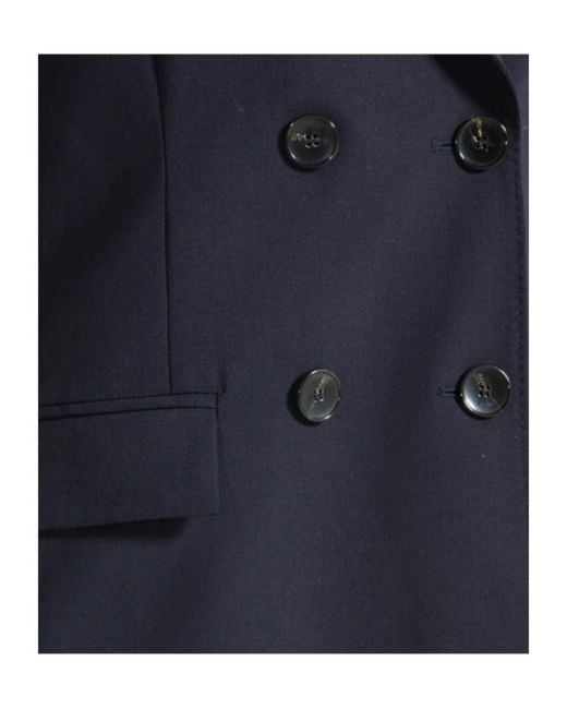 Seventy Blue Double-Breasted Jacket