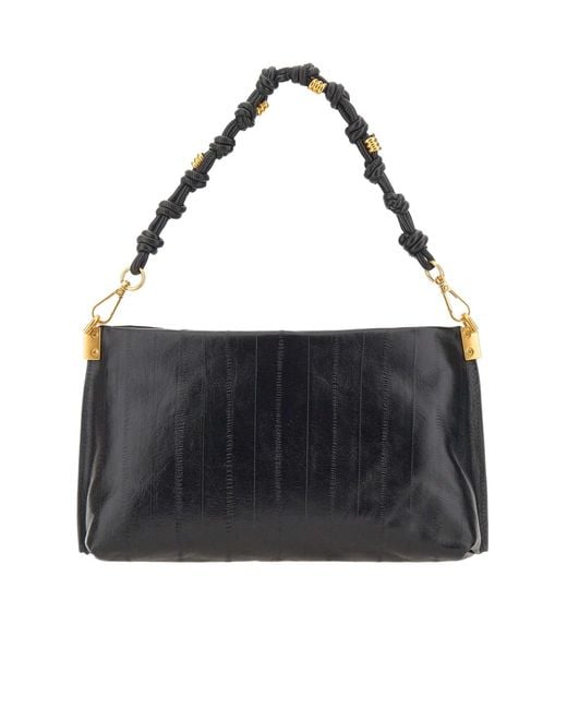Gianni Chiarini Black Fanny Shoulder Bag