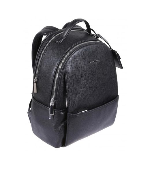 Michael Kors Blue Zippered Backpack
