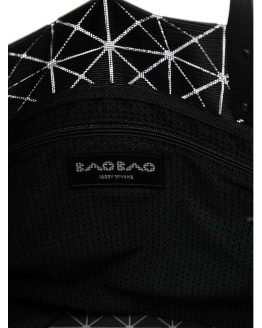 Issey Miyake Black Geometric Tote Bag