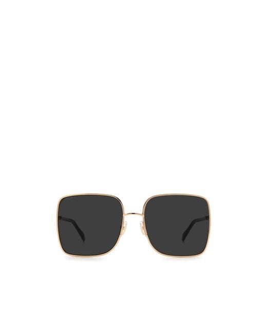 Jimmy Choo Black Eyewear Aliana Square Frame Sunglasses
