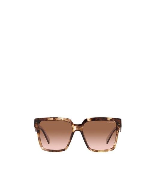 Prada Pink Eyewear Square-Frame Sunglasses