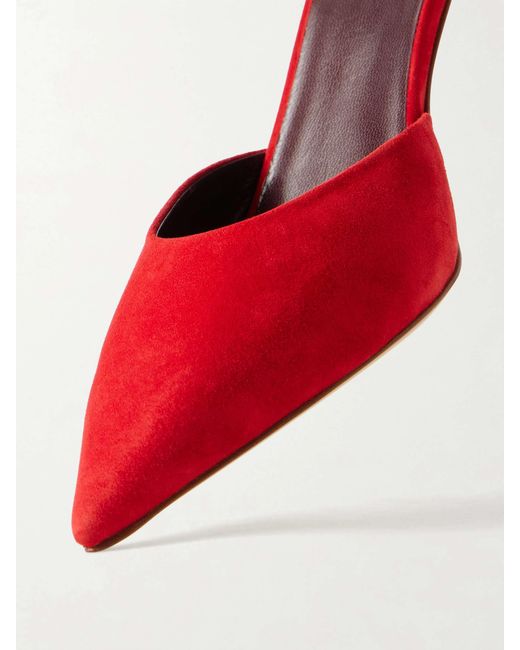 Gabriela Hearst Red Pointed-Toe High Heels