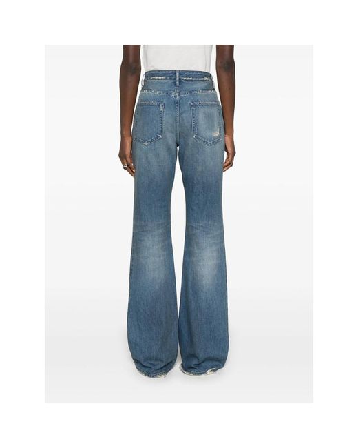 Ann Demeulemeester Blue Jeans With Belt Loops